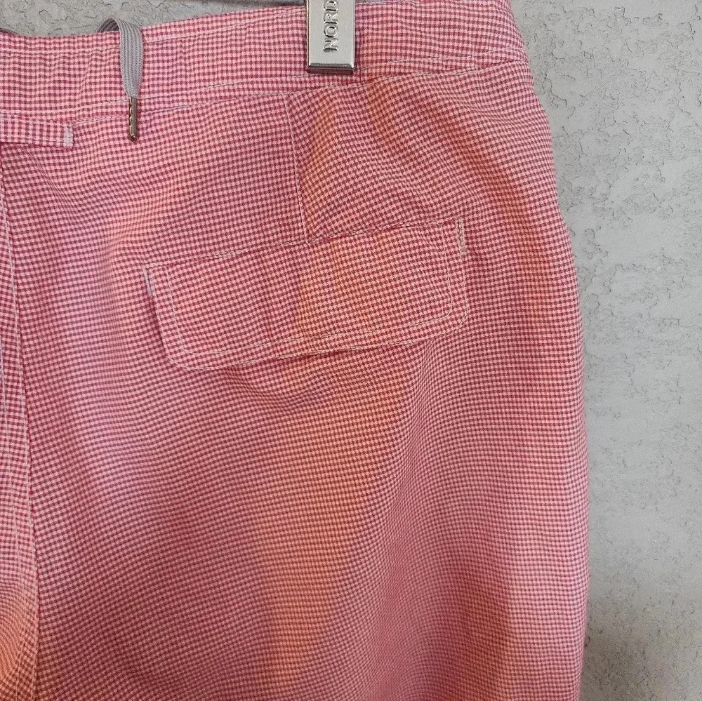 Onia Gingham swim shorts size 33